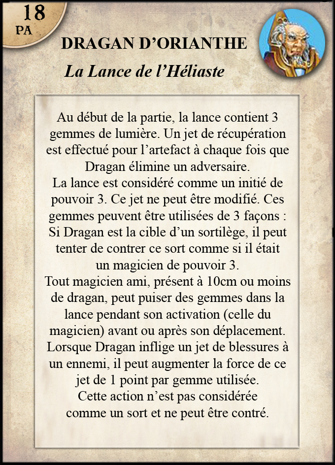 Lance de l'Héliaste